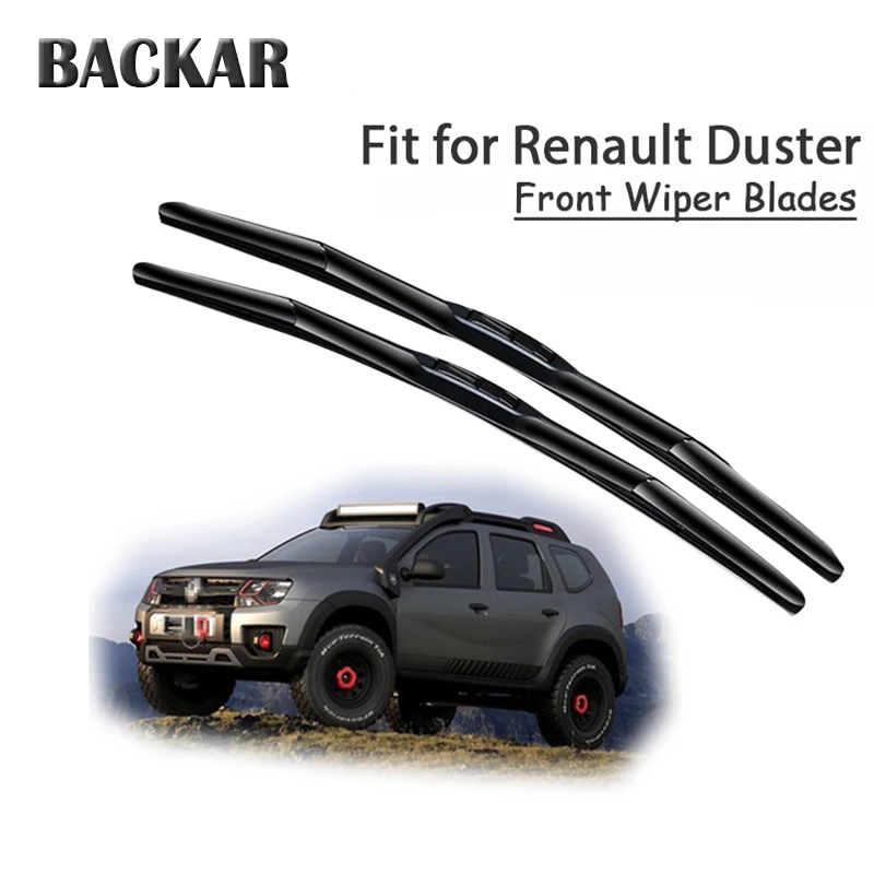 BACKAR 2 шт передние щетки стеклоочистителя для Renault Dacia Duster MK1 MK2-2009 аксессуары