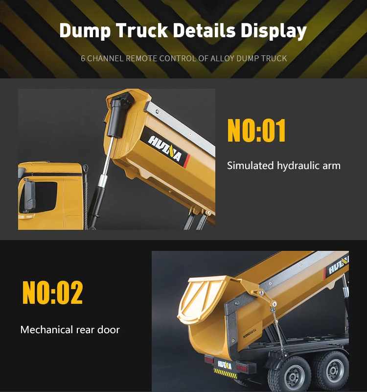 HUINA TOYS 1573 1577 1/14 10CH сплав RC самосвал вилочный погрузчик инженерный строительный кран автомобиль пульт дистанционного управления игрушка RTR