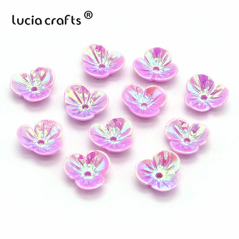Lucia crafts 24 шт./лот 10 мм полимерный цветок с плоской задней частью материалы ручной работы для скрапбукинга художественное оформление ручной работы аксессуары D0914