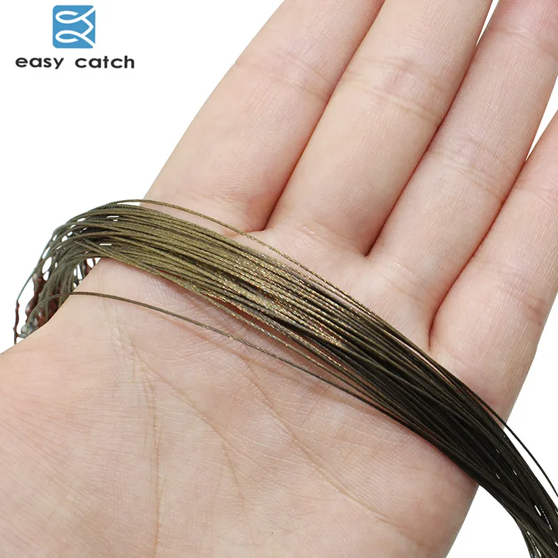 50 шт. рыболовная леска из нержавеющей стали 15/20/25 см 12 кг|fishing line|wire leaderline wire |