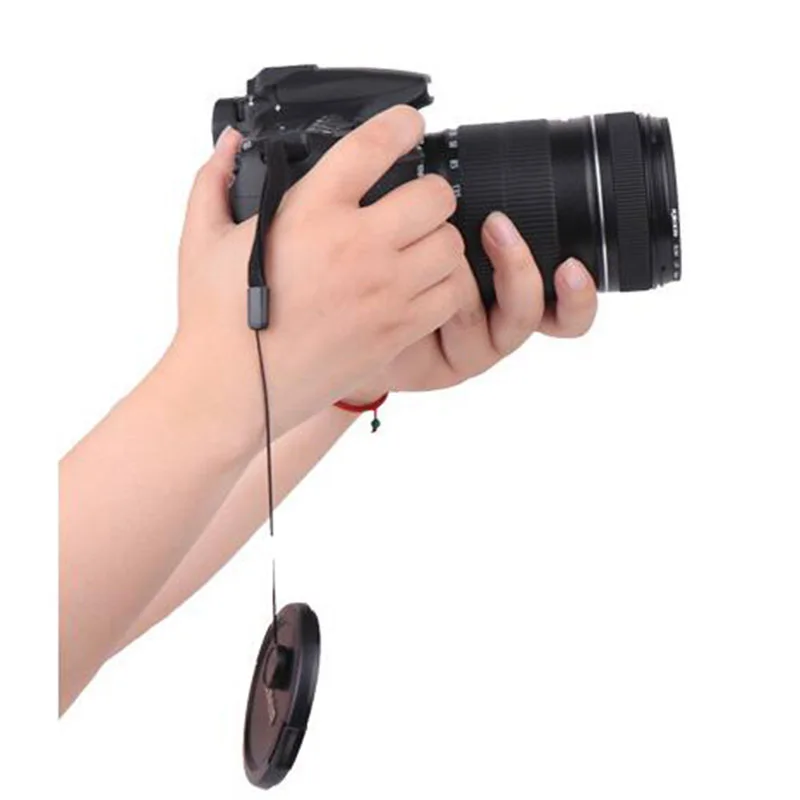 Foleto крышка объектива Держатель веревка анти потеря протектор ремешка для canon nikon