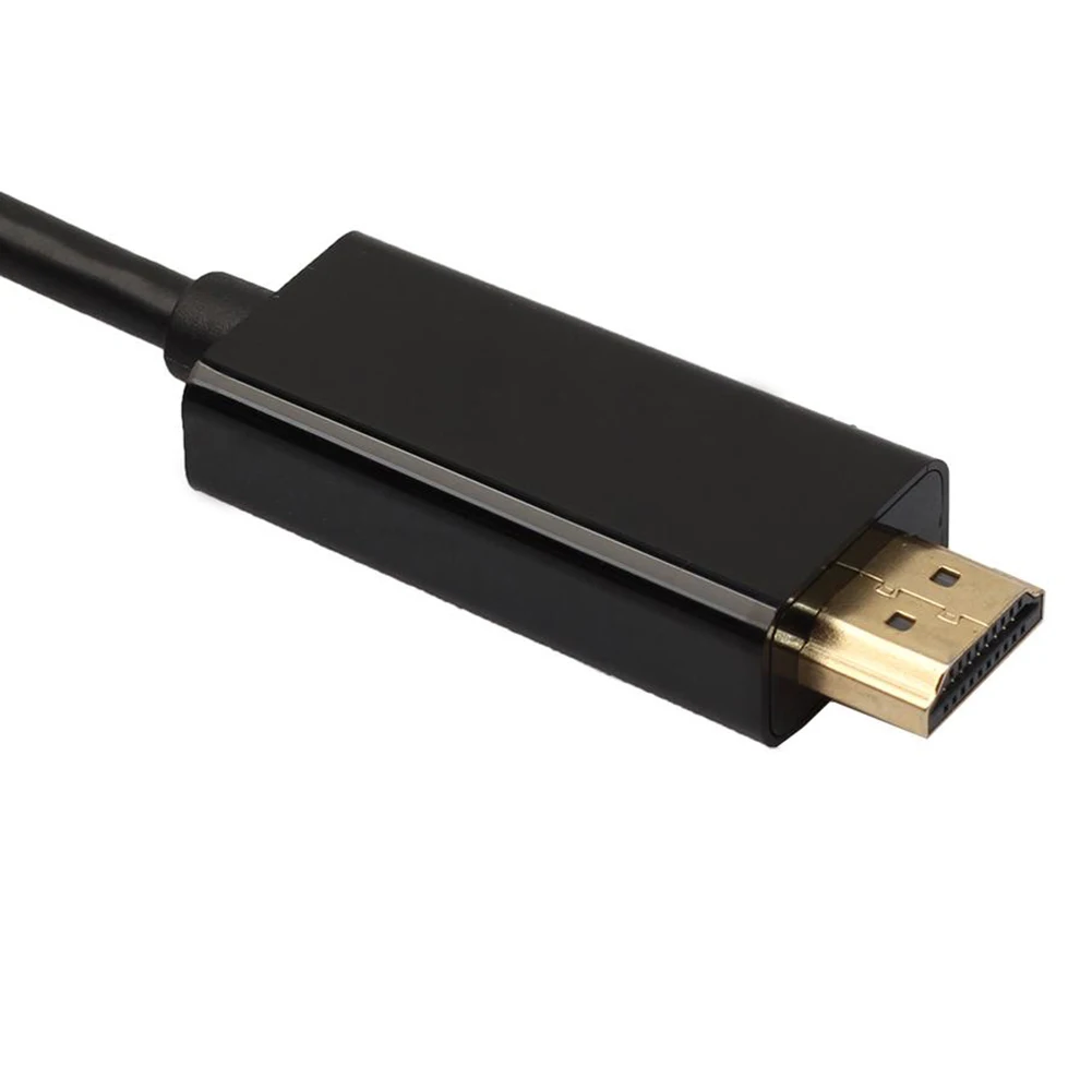 Топ 1 8 м Мини Дисплей Порт DP папа к HDMI Мужской кабель адаптер для Macbook Air Pro|Кабели