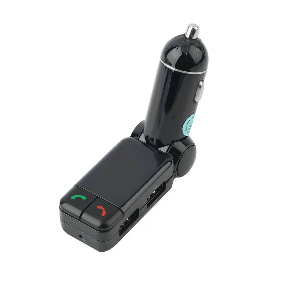Автомобильный MP3 Bluetooth плеер FM передатчик беспроводной FM модулятор Автомобильный комплект Громкая связь аудио MP3 автомобильное Usb зарядное устройство для iPhone и Android