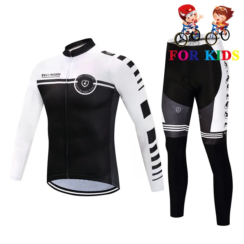 Long sleeve Suit 7 Детская одежда для велоспорта mavic, одежда для велоспорта с длинным рукавом, быстросохнущая одежда для велоспорта, детская дышащая спортивная одежда с длинным рукавом для велоспорта - Цвет: Long sleeve Suit 7
