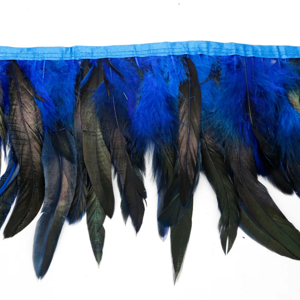 Красивые модные Куриные перья (Фиолетовый купальник) высокий 10-15 см 1 м/уп. DIY