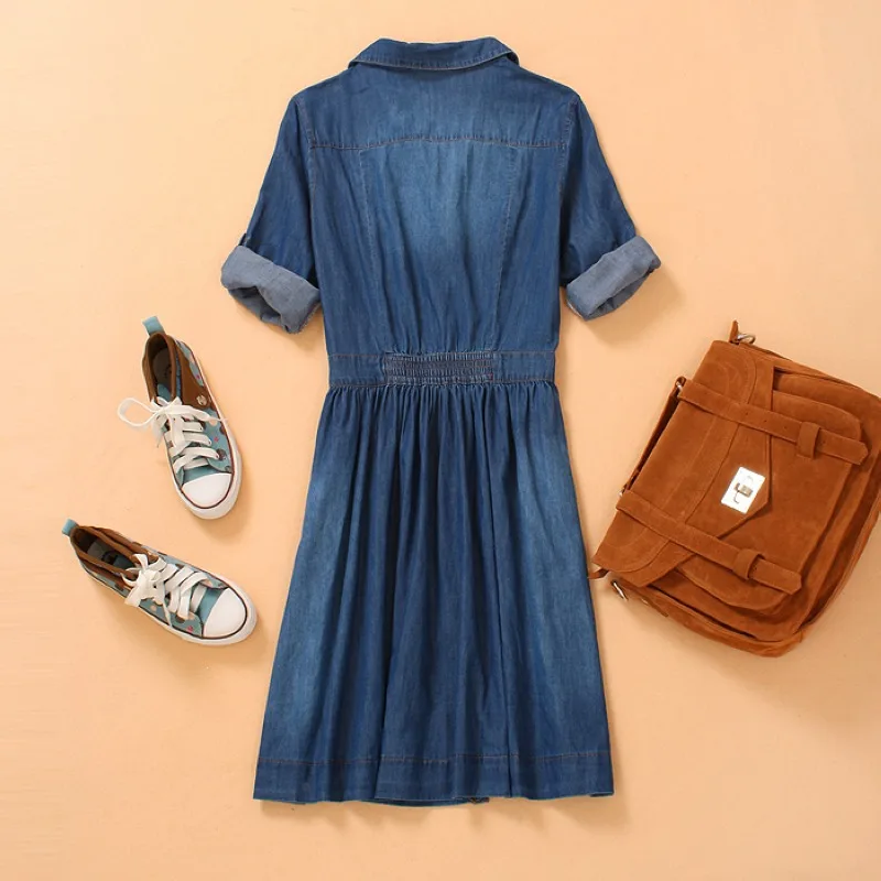 Высокое качество 2020 Весенняя и осенняя одежда размера плюс для женщин платье из