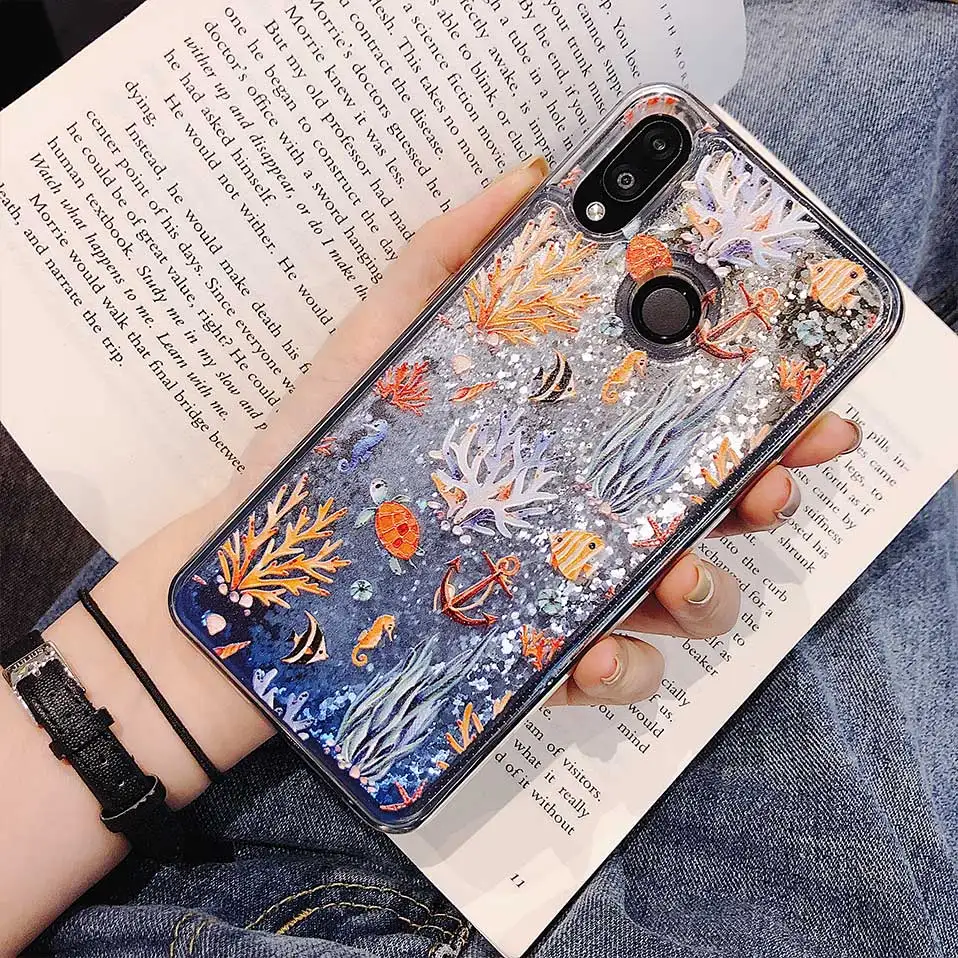 Dolphin cat phone case For iPhone 6 7 8 Plus Phone Case X TPU+PC XR XS MAX Capa Funda Covers |