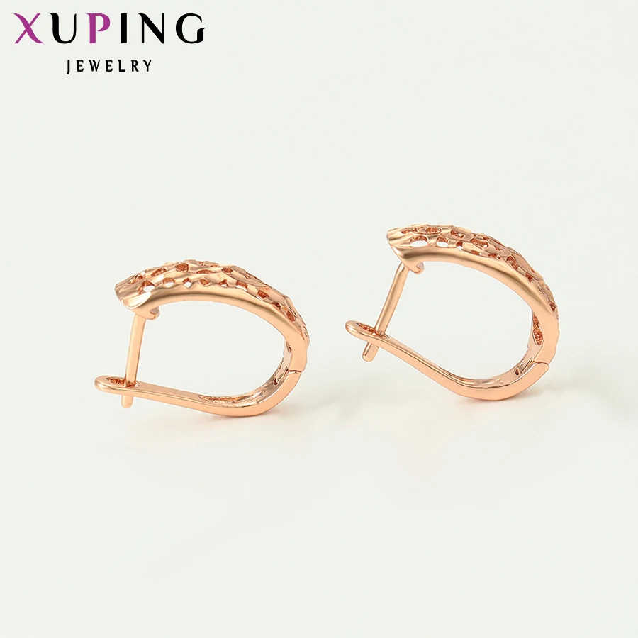 Мода Xuping серьги ювелирные изделия Элегантные экологические медные кольца для