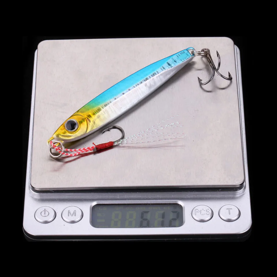 WALK FISH металлическая ложка для джиггинга 60 г искусственная приманка лодки
