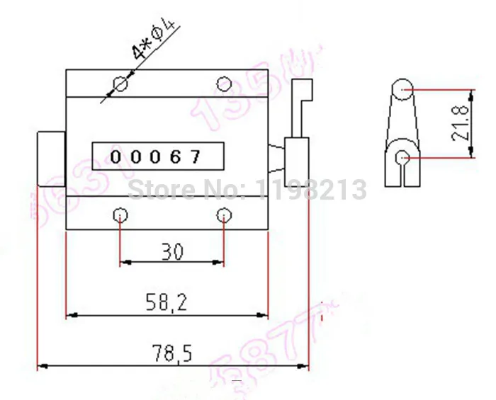 10 шт. механические 5-значные сбрасываемые со штрих | Инструменты