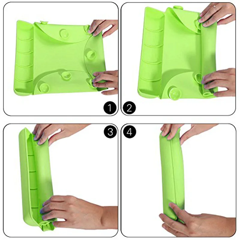 2016 пищевого детские таблица водонепроницаемый силиконовый коврик младенческой