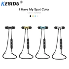 Спортивные Bluetooth-наушники kebidu, водонепроницаемая гарнитура 4,2 с магнитным притяжением и микрофоном для iPhone X, XS Max, 7, 8, Samsung S8, S9, huawei p20