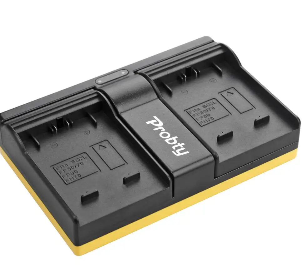 charger only NP-FH50 Батарея+ Зарядное устройство для sony NP-FH40 DSC-HX1 HX100V DSLR A230 A330 DCR-DVD205 DCR-DVD305 DCR-DVD308 DCR-DVD403 - Цвет: charger only