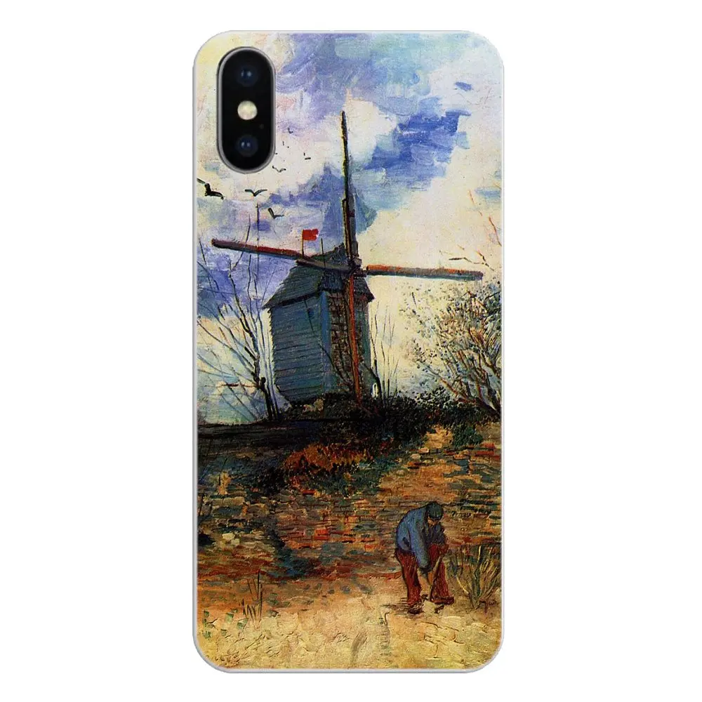 Soft Transparent Cases Covers starry night Space Van Gogh Art Print For Motorola Moto X4 E4 E5 G5 G5S G6 Z Z3 G3 C Play Plus |