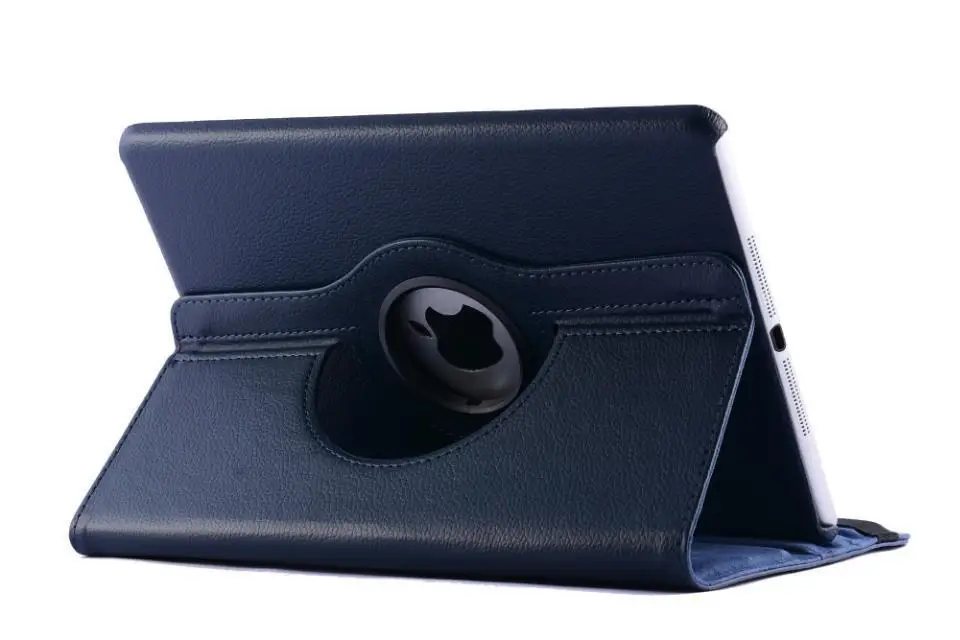 Для iPad Air 2 чехол с подставкой 360 градусов roating PU кожаный для 6 планшета|cover case for