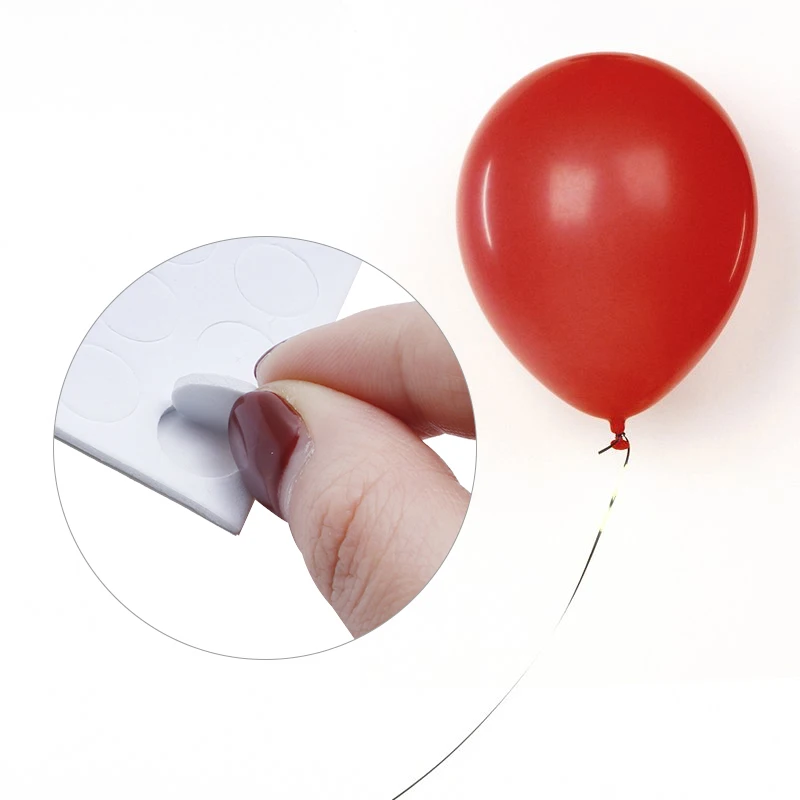 CARRYWON 100 точек воздушный шар вложение клей точка прикрепить шары к потолку или