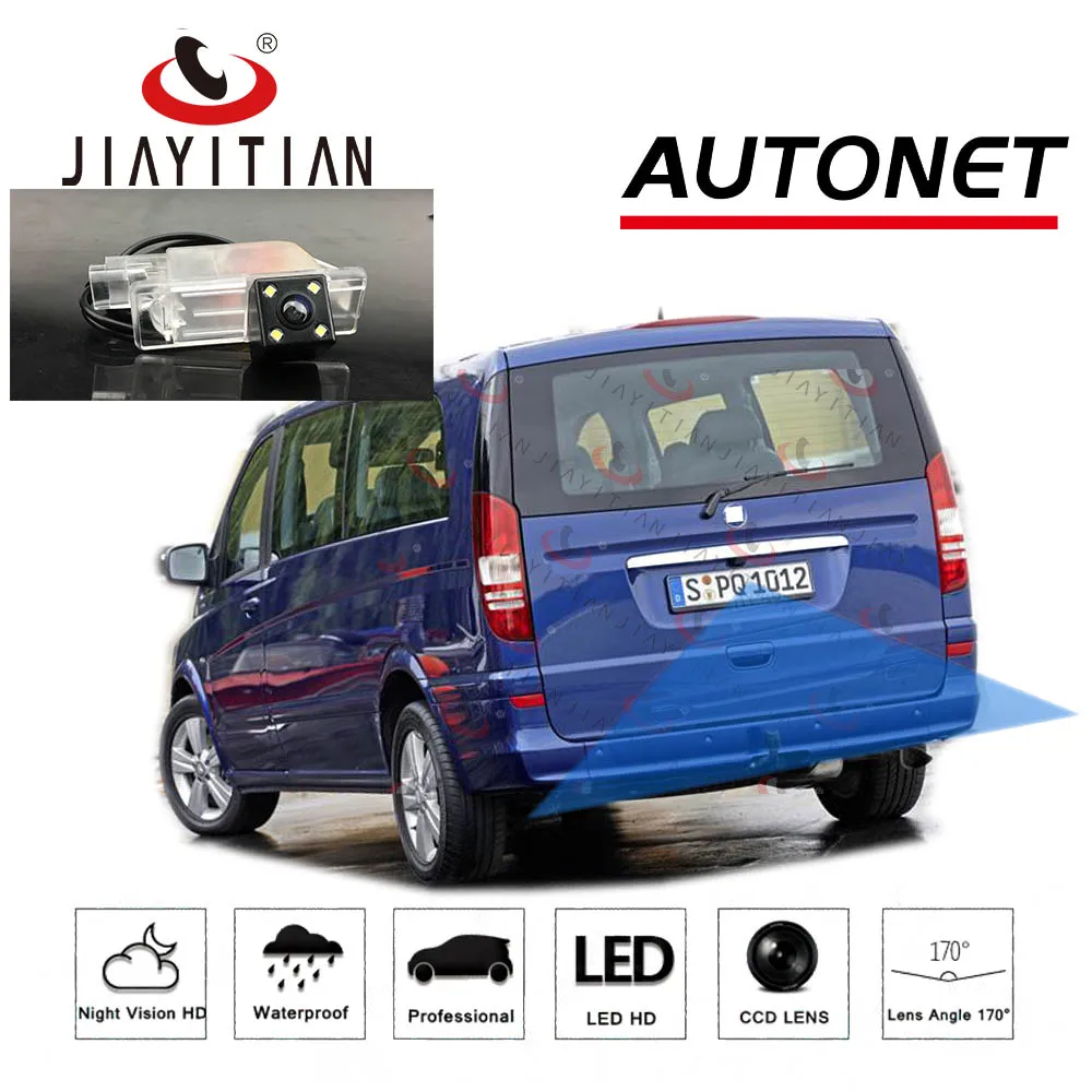 Фото Камера заднего вида JiaYiTian для Mercedes Benz V Class W639 Vito 639/Viano /Valente CCD/ночного видения/резервная камера/камера заднего вида №1
