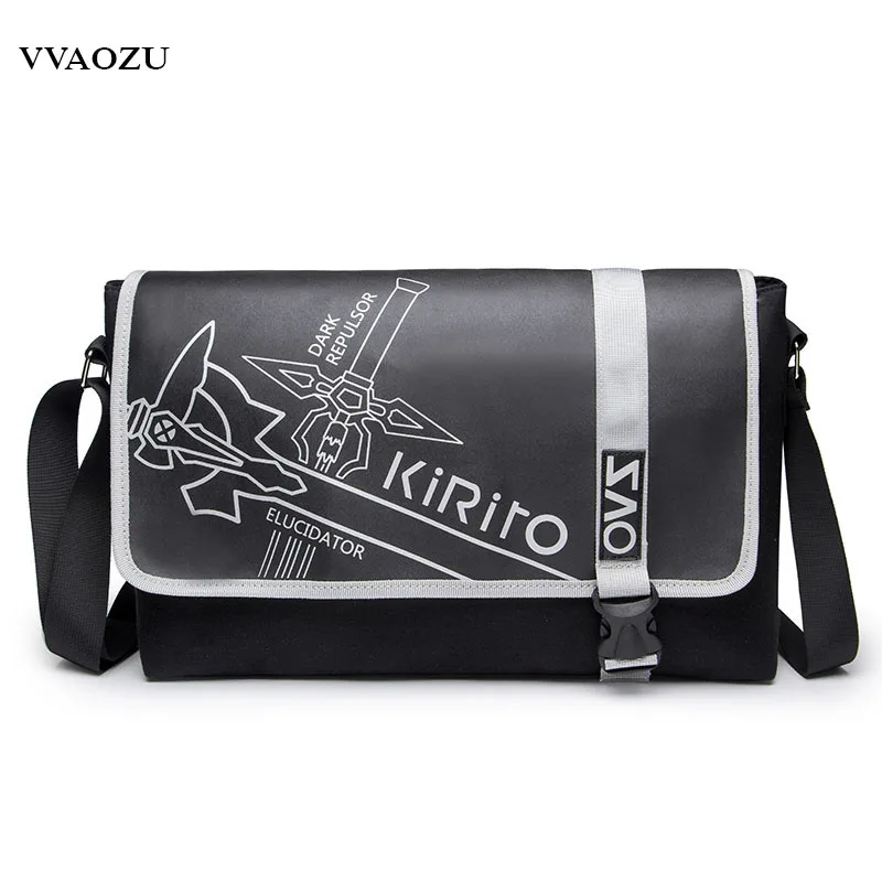 Японская аниме меч искусство онлайн сумка-мессенджер Totoro Косплей плечо сумка для