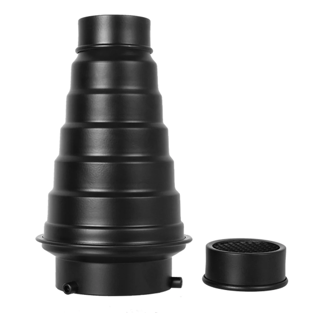 GODOX SN-01 Bowens Mount large Snoot Photography Studio Flash light Fittings Accessories For Godox S-Type DE300 SK400 II | Электроника