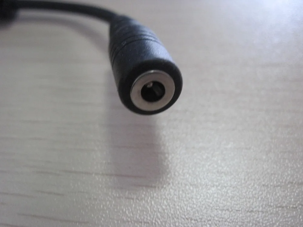 100 шт./лот 3 5*1 35 мм dc jack к usb 2 0 Женский телефон зарядное устройство адаптер