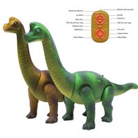 electric dinosaur brachiosaurus remote control toy simulation model of the sound emitting walking animals ready to go battery