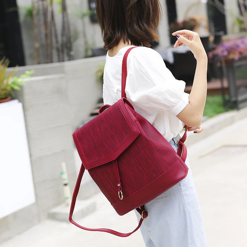 Роскошные лунные винтажные Рюкзаки Женские 2 шт. классический рюкзак для девочек