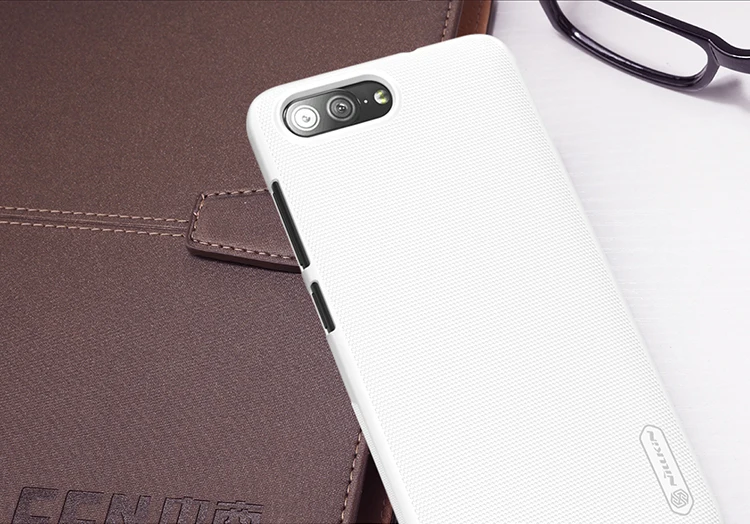 Asus Zenfone 4 Max плюс Чехол Nillkin Матовый жесткого пластика задняя крышка матовый чехол для ASUS ZC550TL с экраном протектор