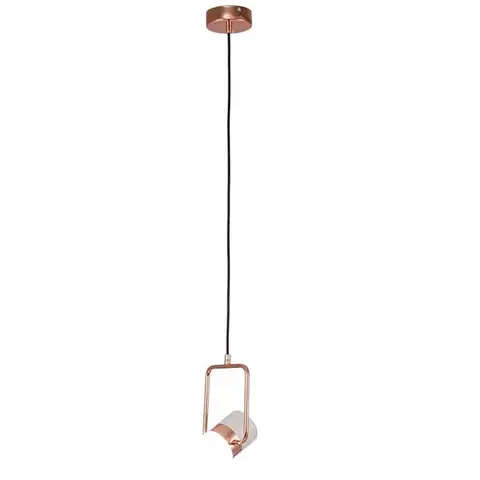 Подвесные светильники цвета розового золота, домашний декор, потолочный светильник в стиле лофт, вертикальный Регулируемый прожектор для бара, Современная Подвесная лампа