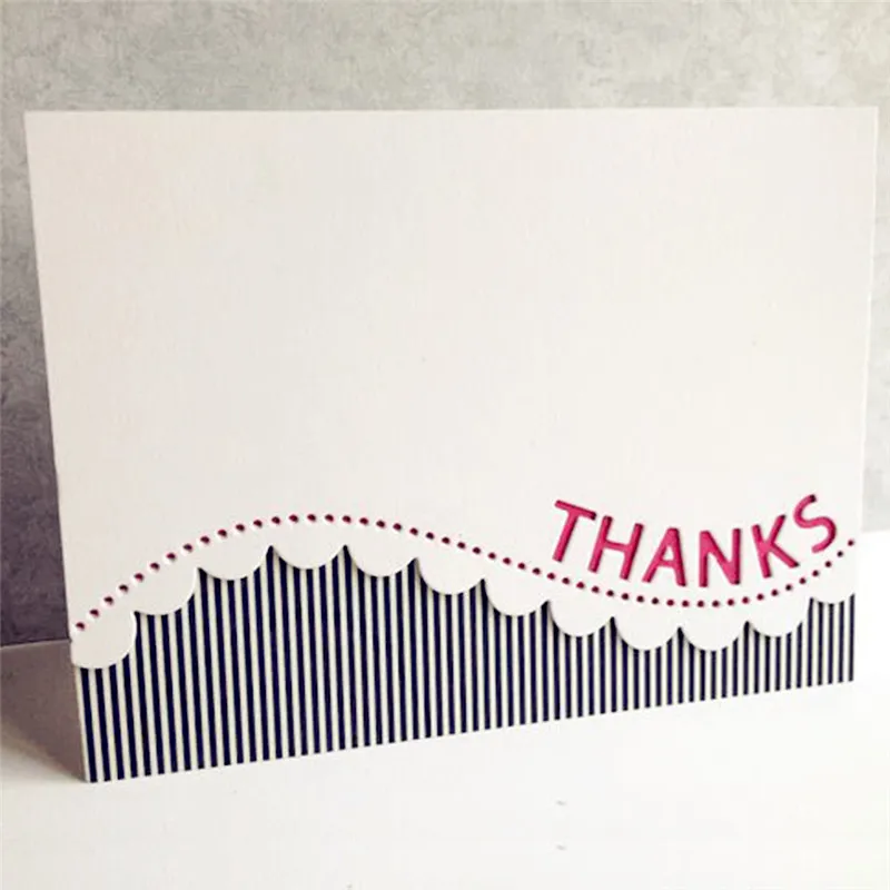 Металлические вырубные штампы волнистые кружевные края граненые для