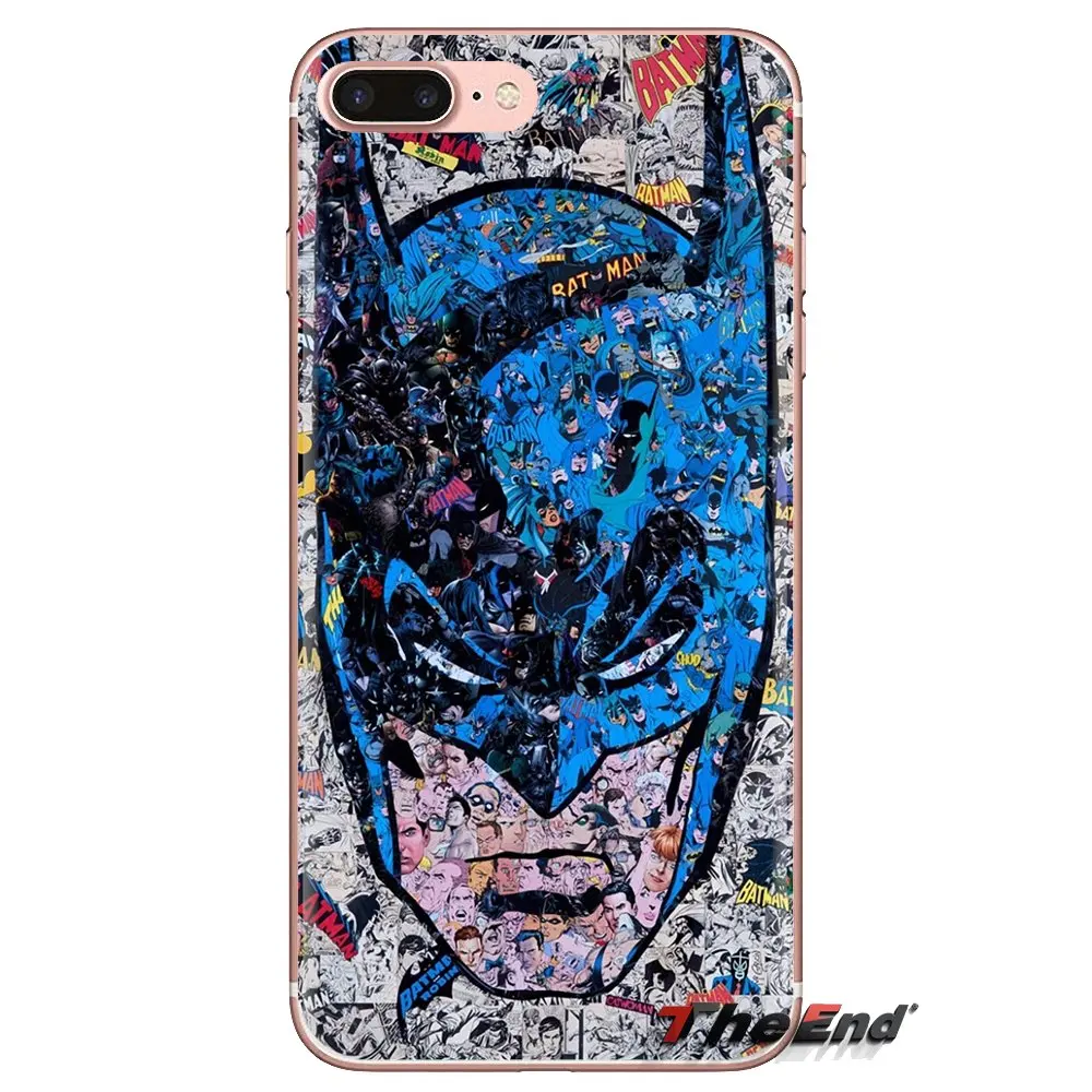 For Samsung Galaxy A3 A5 A7 A9 A8 Star A6 Plus 2018 2015 2016 2017 Deadpool Ironman Batman Superhero Transparent Soft Skin Cover |