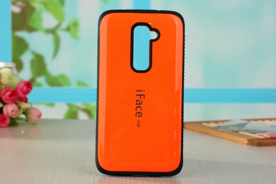 Корейский стиль iFace чехол для LG G2 жесткий силиконовый Optimus D801 D802 LS980 чехлы