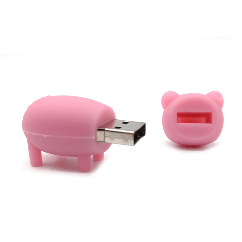 Usb флеш накопитель с милой Свинкой 64 ГБ карта памяти memroy 32 16 8 4 Гб мультяшная