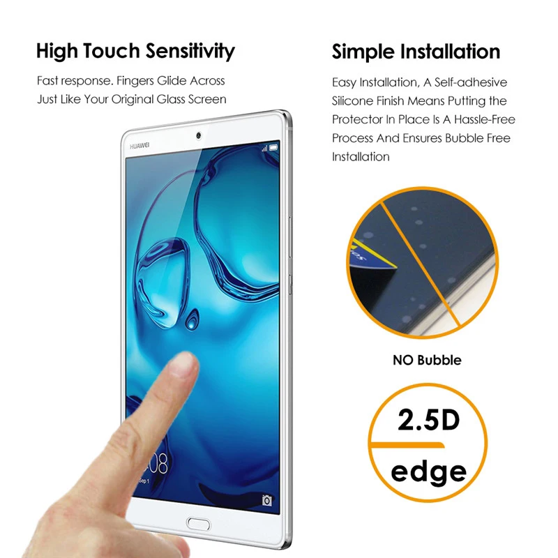 Закаленное Стекло для huawei MediaPad T3 4g, Wi-Fi, 7,0 8,0 9,6 M3 Lite 8,0 8,4 10,0 T1 701 7,0 M5 pro 8,4 10,8 Экран защитная пленка