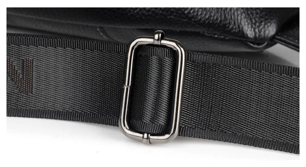 PURANI Fashion Men Chest Bag Genuine Leather Messenger Shoulder Bag Men Travel High Quality Sling Chest Pack Real Leather Bags