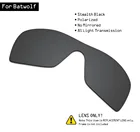 SmartVLT поляризованные солнцезащитные очки, Сменные линзы для Окли Batwolf-Stealth Black