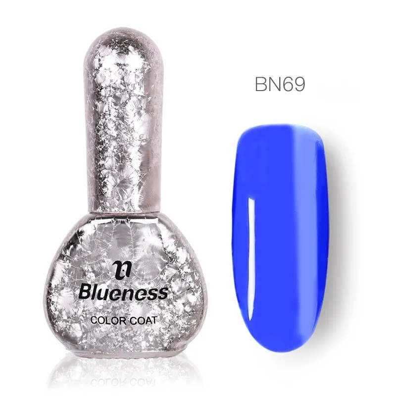 BN69 Blueness 6 мл Гель-лак для ногтей синяя серия 12 чистый Цвет Гель-лак для Ногтей Стойкий лак для ногтей УФ-лак инструмент для макияжа - Цвет: BN69