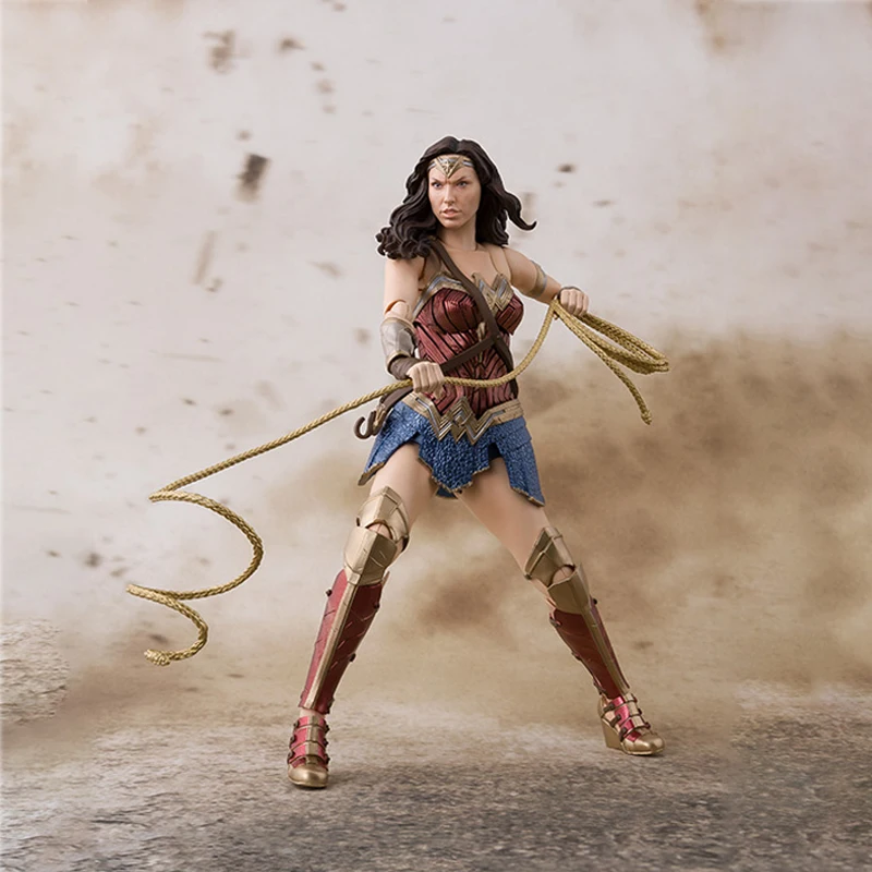 DC Comics аниме Justice League Wonder Woman ПВХ фигурка Коллекционная модель супергерой детские