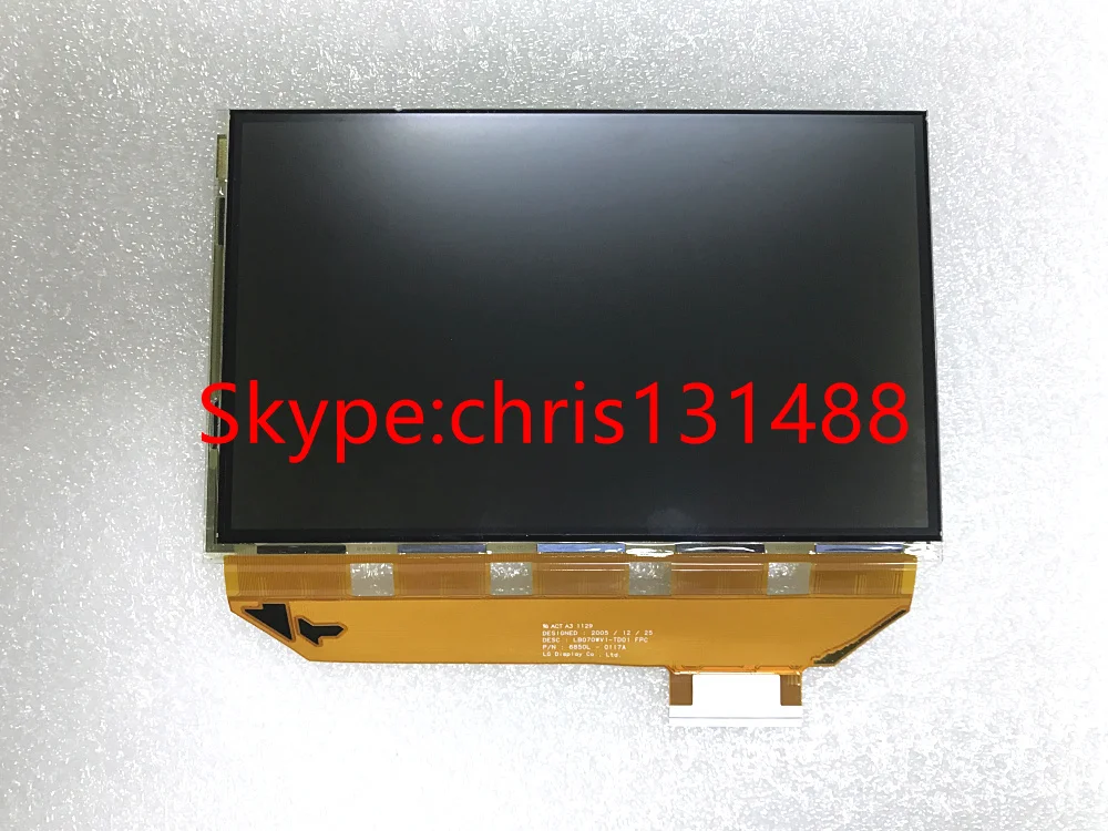 Бесплатная доставка DHL/EMS абсолютно новый 7 0 &quotL.G дисплей LB070WV1 TD17 TD01 ЖК экран для