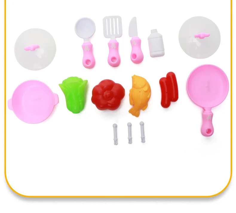 Pretend Play Kitchen Toys Wonderful House Lighting Children Toy Set Mickey MINNIE Simulation Cooking Tableware DISNE | Игрушки и хобби