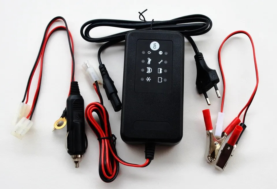 12V SLA гелиевый AGM VRLA батарея зарядное устройство 4 этап зарядки desulfating функция для 12V свинцово-кислотный аккумулятор