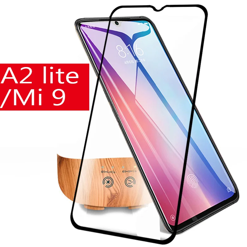 Закаленное стекло для xiaomi mi 9 с полным покрытием a2 lite light Kisom xiomi xiami xiaomei my xaomi mi9 mia 2