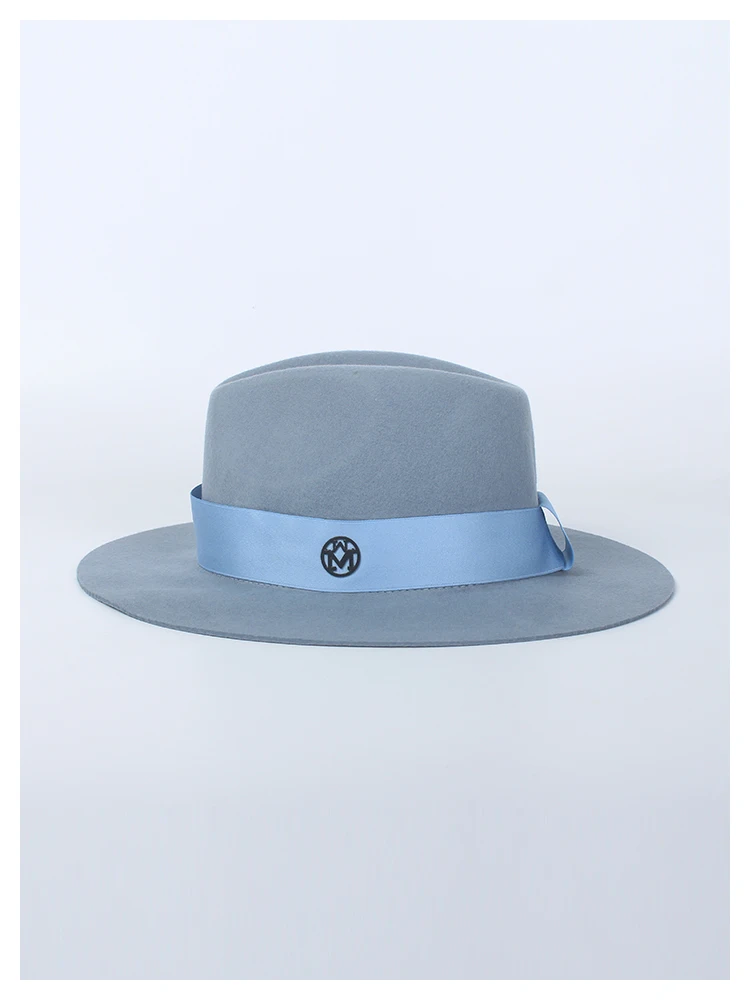 ROSLEUOSI осень зима шерстяная шляпа Fedora для женщин широкие свисающие поля мягкая мужская фетровая шляпа шляпы мужские Панамы шерстяная шляпка для церкви