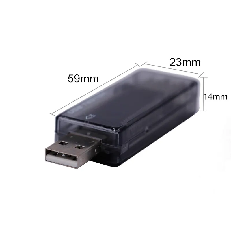 10 шт./лот QC ЖК-дисплей USB тестер напряжения измеритель тока и вольтметр монитор