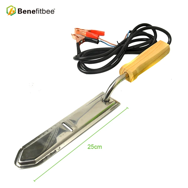 Bee Honey Knife Профессиональный электрический нож для пчеловодства с подогревом на открытом воздухе, нож для пчеловодства, нож для пчеловодства из нержавеющей стали, инструменты для пчеловодства - Цвет: Bee Honey Knife