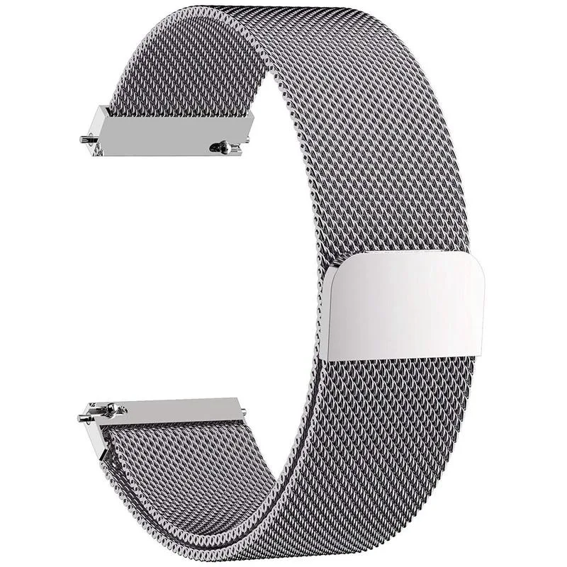 16 мм, 18 мм, 20 мм, 22 мм, миланские ремни Wirst для Xiaomi Huami Amazfit Pace Stratos 2 2S Youth Bip, аксессуары для смарт-часов