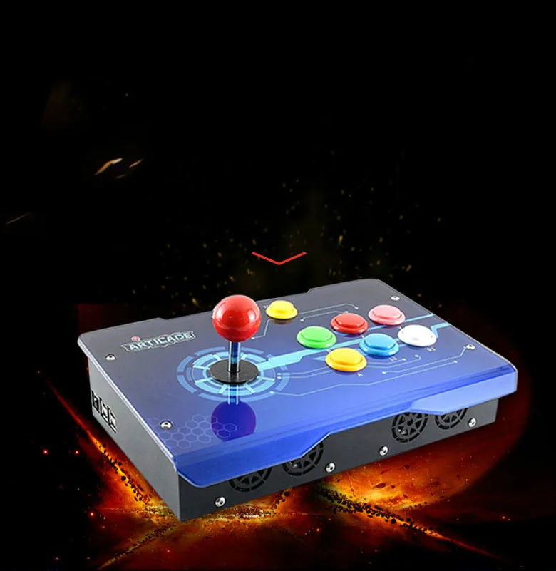 Cdragon аркадный джойстик Rapsberry pi 3B+ консоль с играми встроенный динамик внутри