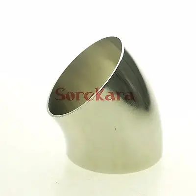 108 мм O/D 304 нержавеющая сталь санитарный сварной фитинг 45 градусов|elbow pipe fitting|pipe