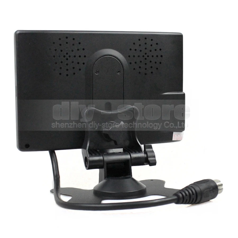 DIYKIT проводной 7 дюймов 4 Сплит QUAD монитор заднего вида Автомобильный + ИК Ночное