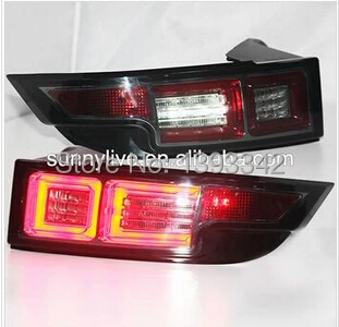 Светодиодная лента для Land Rover 2010-2013 года Range Evoque задние фонари дымчато-черный цвет