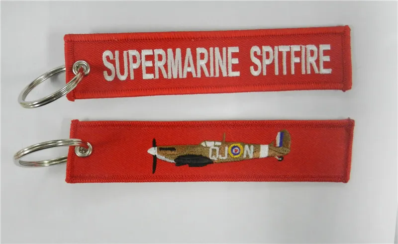 Брелок для ключей из ткани Supermarine|fabric key tag|tag tagtag chains |
